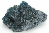 Blue, Cubic/Octahedral Fluorite Encrusted Quartz - Inner Mongolia #224797-1